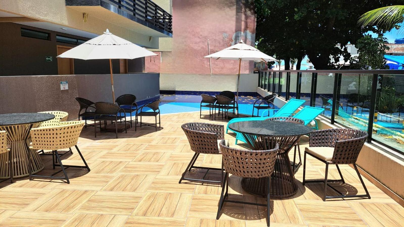Lindo Flat No Residencial Maraca Beach Pôrto das Galinhas Exteriér fotografie